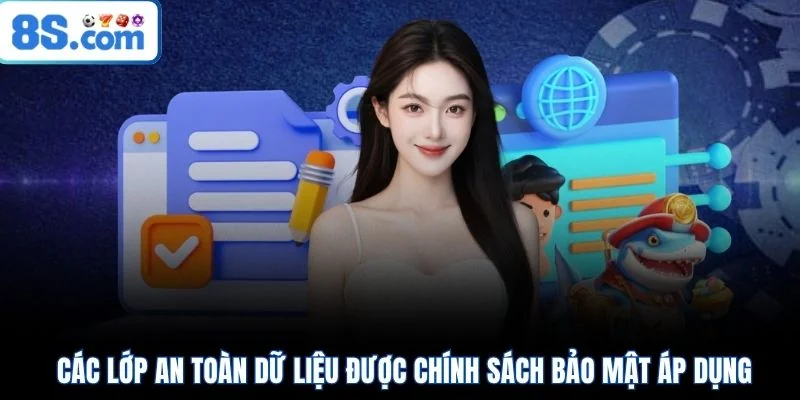 Các lớp an toàn dữ liệu được chính sách bảo mật áp dụng