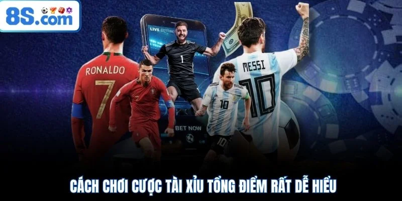 Cách chơi cược tài xỉu tổng điểm rất dễ hiểu